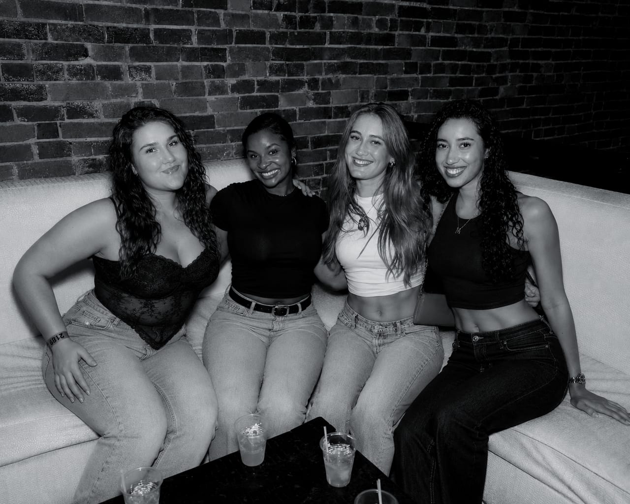 A group of guests in a reserved section at CTRL in Springfield, Missouri.
